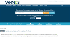 Desktop Screenshot of central.projetusnet.com.br